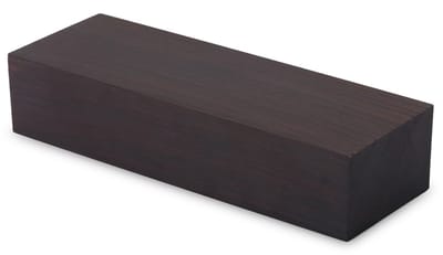 Dailygoods- Hout Blanks 12x4x2,5 Inch - Topkwaliteit Ebbenhout - Muziekinstrumenten Gereedschap - Algemene Gitaaraccessoires - Doe-Het-Kwaliteit Materiaal - Hoogwaardige Diensten - Houtplank