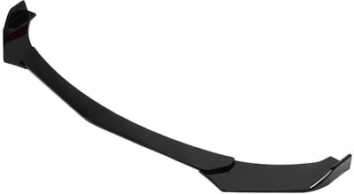 Allecto - Yctze Front Bumper Lip Splitter - Universele Sportieve Body Kit in Shiny Black