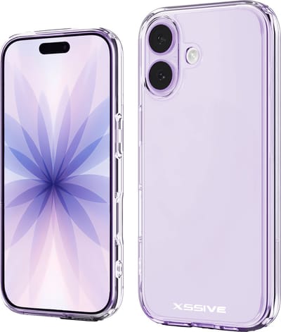 Xssive - Hoesje geschikt voor iPhone 17 - Siliconen Case - Dun & Doorzichtig Hoesje - Transparant