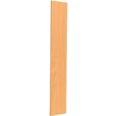 Schäfer Shop Genius Zijwand TETRIS SOLID, voor metalen romp, H 2239 mm, voor 6 OH-kasten, 19 mm dik, beukenpatroon