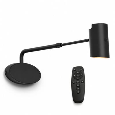 Oplaadbare Schilderijverlichting - Draadloze Wandlamp - Draadloze Spotjes - Draadloze Schilderijverlichting Oplaadbaar - Touch en Afstandsbediening - Dimbaar LED - Oplaadbare Schilderijlamp Snoerloos - Accu Schilderijlamp - USB-C - Zwart