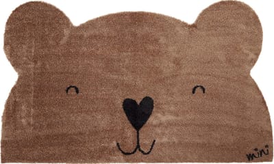 Mad About Mats - Filip - beer - kindertapijt - droogloop/touch - wasbaar - 67x110