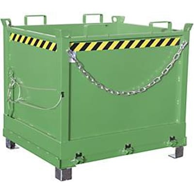 Bodemklepcontainer FB 1000, groen