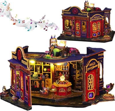 DIY Miniatuur Poppenhuis Bouwpakket met Meubels voor Volwassenen