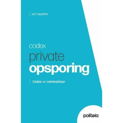 Codex Private Opsporing - Jan Cappelle