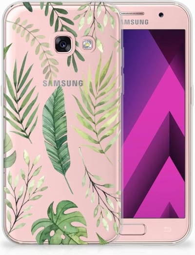 Samsung Galaxy A3 2017 TPU Case Leaves