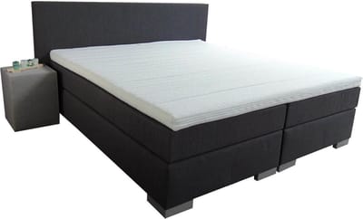 Slaaploods.nl Sara - Boxspring Inclusief Matras - 140x200 cm - Zwart