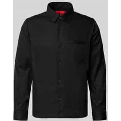 Regular fit overshirt van mix van katoen en lyocell Model 'ENOCK'
