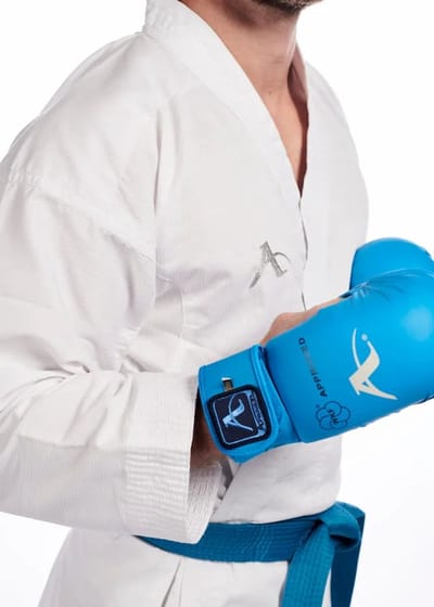 Arawaza Karatepak Kumite Deluxe Wkf Wit Junior Maat 140