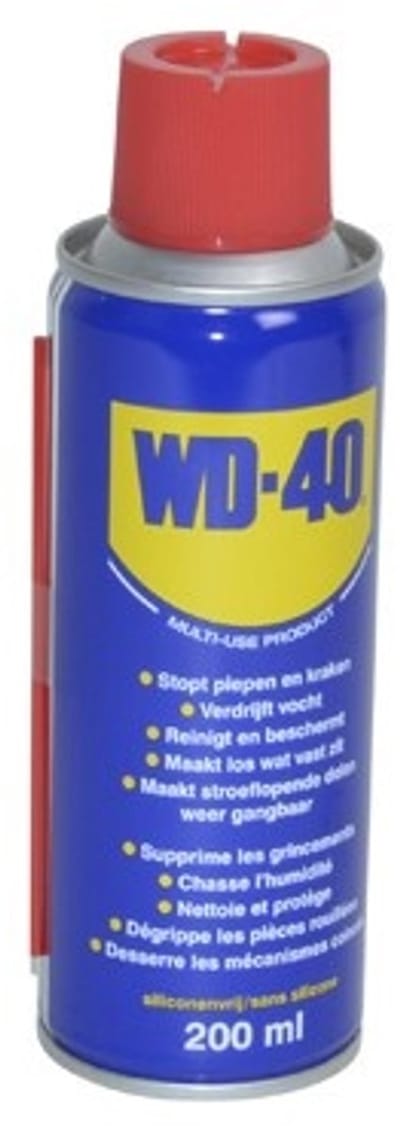 WD40smeermiddel multispray 200mL spuitbus wd40