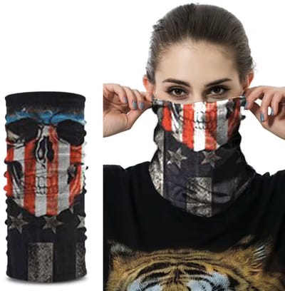 CHPN - Motor Gezichtsmasker - Skull masker - Bivakmasker - Skull shawl - Balaclava - Schedel shawl - Mondkap - Motormasker - Skimasker - Skul