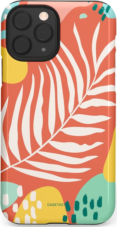 Casetastic Hoesje Geschikt voor Apple iPhone 11 Pro - Stijlvolle Beschermende Duo-layer Case - Zomeravond