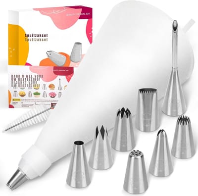 QORA® Krokettenmaker - Krokettenmachine - Krokettenpers - Wit - 40cm x 40cm x 40cm