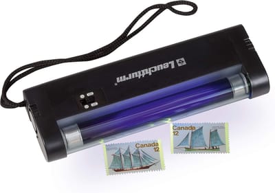 Draagbare UV Lamp - Fluorescentie Lamp - Testen van Vloeistoffen - Batterij Aangedreven - 4 Watt - Wit