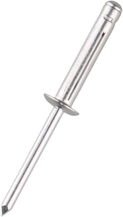 Blindklinknagels - Opvouwbare Klinknagels - Bevestigen van Materialen - Grote Flens Koepel - 4.8x20.5mm 50 Stuks - Aluminium