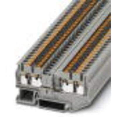 Phoenix Contact 3209569 Doorgangsklem 5.2 mm Spanveer Grijs 50 stuk(s)