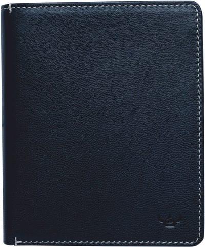 Golden Head Leren portemonnee Bari RFID Protect Kombischeintasche 1230 Marineblau donkerblauw