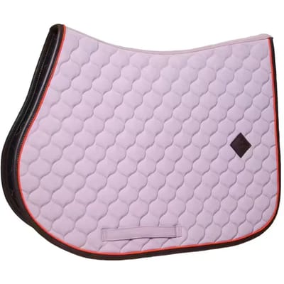 Kentucky Horsewear - Zadeldoek onion quilt leer neon jumping lavendel