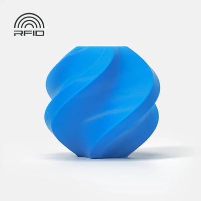 Bambu Lab - PLA Basic 1.75mm Filament – 1kg – Cyaan (Cyan) - zonder spoel