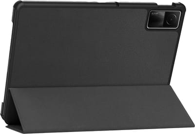 Just in Case tablet Hoes geschikt voor Xiaomi Redmi Pad SE - TriFold Bookcase - Zwart