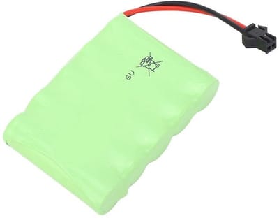 6.0V 2400mAh Lithiumbatterij Lichtgewicht Ontwerp, Lange Levensduur van de Batterij, Lithiumbatterij met Hoge Capaciteit met SM 2P-stekker voor RC Auto's, Vrachtwagens,