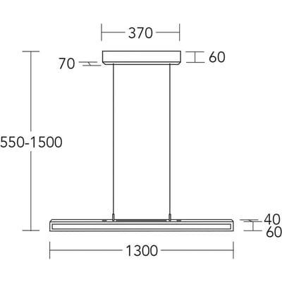 HerzBlut LED hanglamp Karl G, hout/steen, omhoog/omlaag, dimbaar