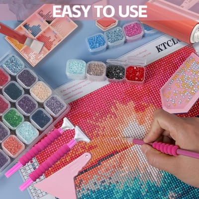 Candala accessoires voor diamant schilderen met 189 stuks – praktische tools voor diamond painting liefhebbers