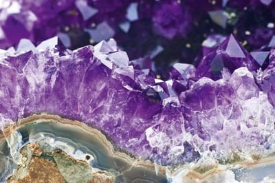 Fotobehang - Amethyst 375x250cm - Vliesbehang