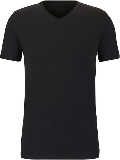 FALKE Daily Comfort Multipack V Neck ademend katoen top van onderlaag heren zwart - maat S