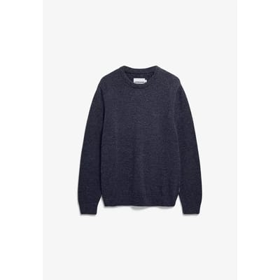 Regular fit gebreide pullover van puur katoen, model 'ALVAARIO'