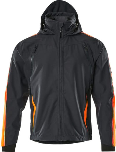 Mascot Hardwear Shell jas 15001-222 - donkermarine/hi-vis oranje - L