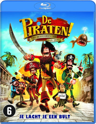 De Piraten! Alle Buitenbeentjes Aan Dek (Blu-ray)