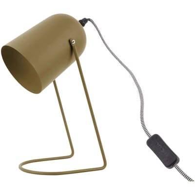 Leitmotiv Tafellamp Enchant - IJzer Mat Muisgrijs - 30x18cm - Scandinavisch