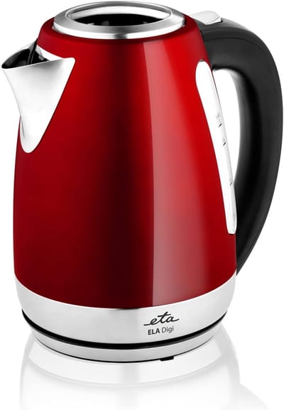 Waterkoker RVS - Thee Maker - Dranken Bereiden - Instelbare Temperatuur - 17 Liter - Rood