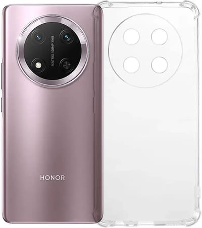Transparant Hoesje Geschikt voor Honor Magic 7 Lite | Schokbestendig TPU | Back Cover | Dun | Flexibel | Shockproof | Doorzichtig