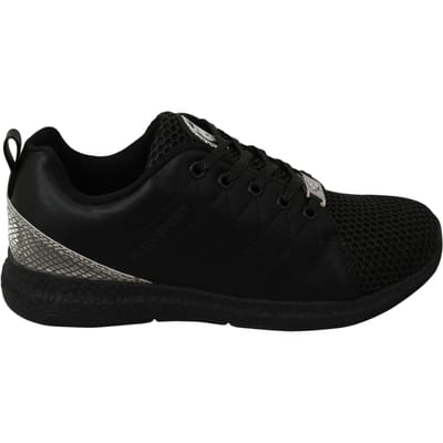 Philipp Plein Zwarte Casual Hardloopschoenen