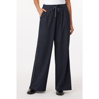 Scotch & Soda Lurex Stripe Pant Peacoat Taglia: W24 | Pantaloni Outlet | Donna