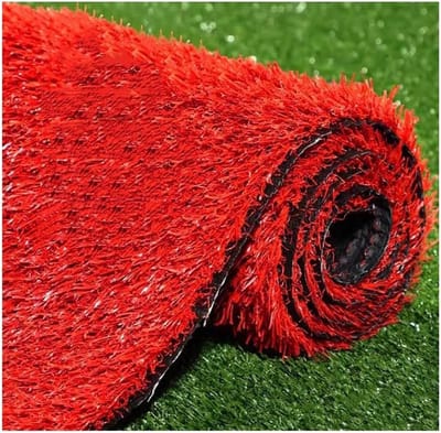 Synthetisch Gras Tapijt - Kunstgazon Mat - Buitenruimte Verfraaien - Drainage Gat Ontwerp - 39 x 79 Inch - Groen