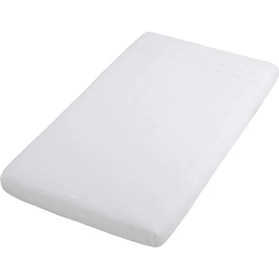 Baby's Only Hoeslaken Calm - Hoeslaken wieg - Met broderie - Hoeslaken babybed - Baby hoeslaken - Superzachte Katoen - Wit - 40x80 cm - 100% katoen