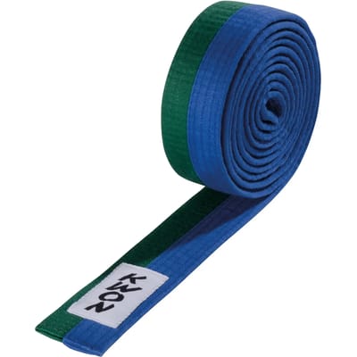 Budō riem 2 kleuren Kwon