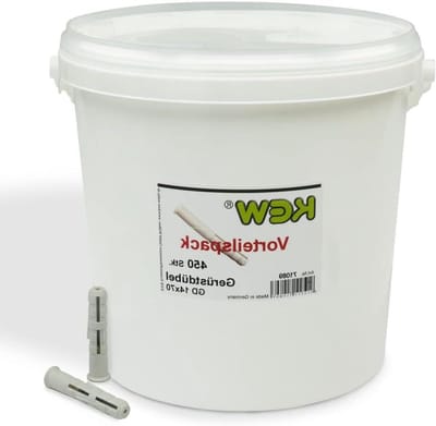 Steigerpluggen - Schachtpluggen Bevestigingspluggen - Steigers Bevestigen - Draaibeveiliging - 14 x 70 mm - Nylon