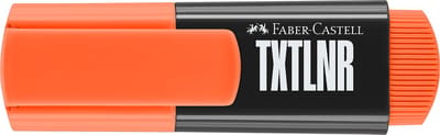Faber-Castell tekstmarker TXTLNR - mini - oranje - 1 stuks - markeerstift - FC-154215