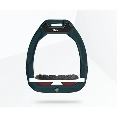 Veiligheidsstijgbeugels Ultra Grip Hellend Groen/Wit/Bordeaux Flex-On Safe-On