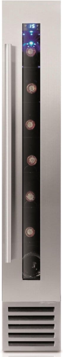 Le Chai LM70 - Onderbouw Wijnkoelkast - 7 Flessen - 1 zone- 15 cm Breed - Anti UV-glas