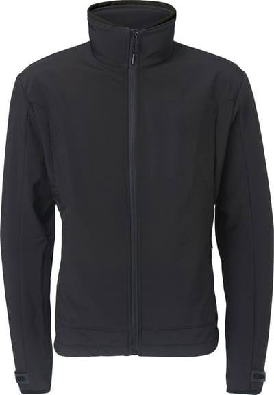 Verwarmde softshell jas - Regular fit voor heren - met extra warme fleecevoering - Super power technologie - Zwart
