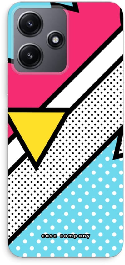 Case Company® - Hoesje geschikt voor Xiaomi Redmi 12 hoesje - Pop Art #3 - Soft Cover Telefoonhoesje - Bescherming aan alle Kanten en Schermrand