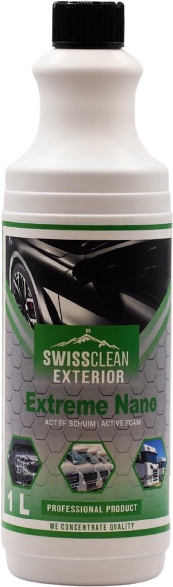 Swiss Clean Extreme Nano Exterieur Shampoo - 1 L - contactloos wassen voertuigen