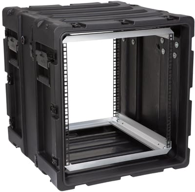 SKB - 3RS Series - 11U Niet-Verwijderbare Shock Rack - Zwart - 20-inch diep