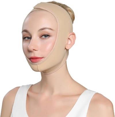 Gezichtsmasker V-lijn - Gezichtsband Kinband - Gezichtscontouren Verbeteren - Niet-invasieve Fysieke Aanpak - Universele Pasvorm - Niet gespecificeerd