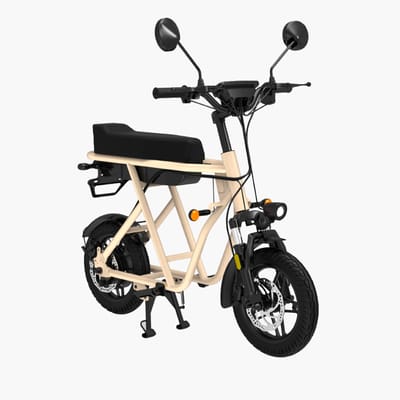 Wispeed - Wimob Scoot - Elektrische Scooter - 25 km/u - 40 km Actieradius - 350W Motor - LED Display - IPX5 - Sand